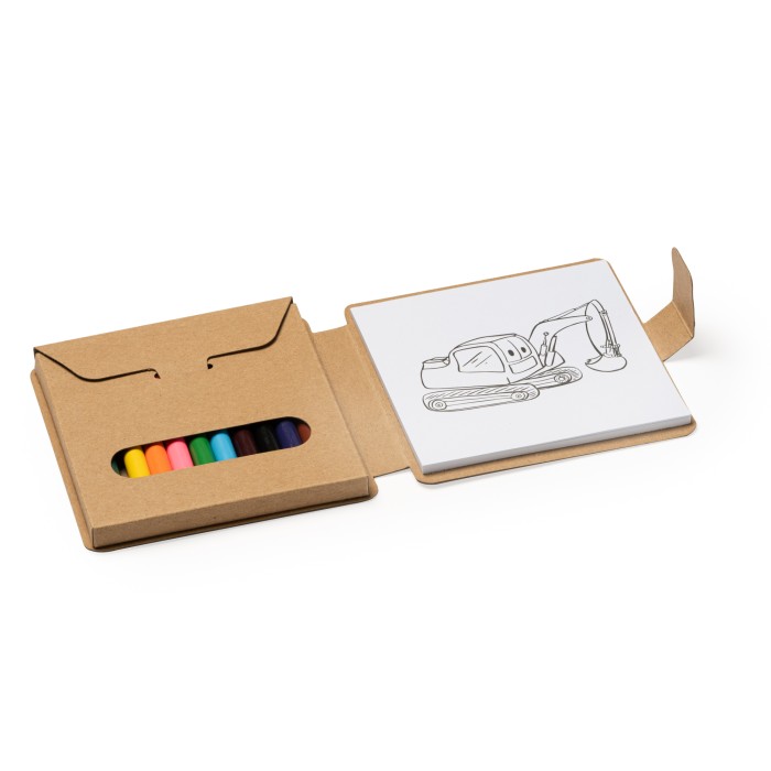 Set Colori Pastello 12pz con Stampa Personalizzata - Ideale per Scuola PON - POC - POR - PNRR