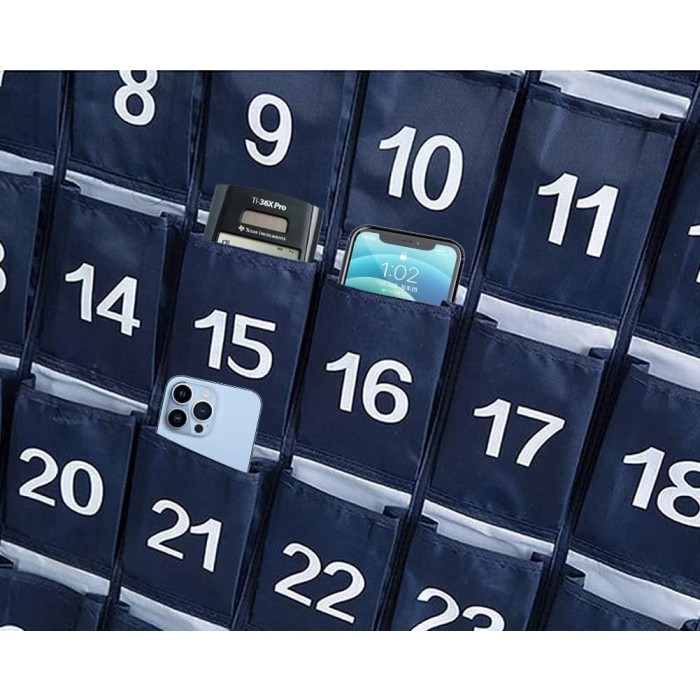 Tasca Porta Cellulari Organizer Portaoggetti da Parete 30 Posti Personalizzata