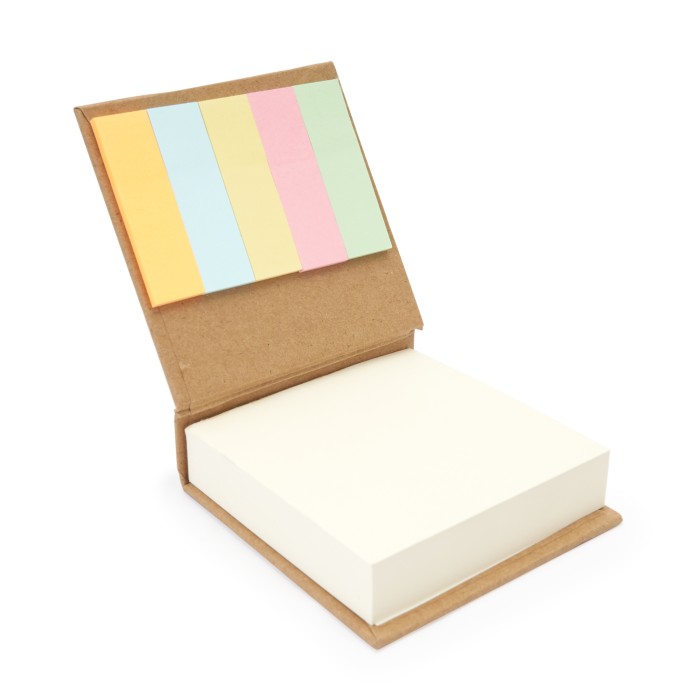 Cubo Astuccio Posta Post-it con Stampa Personalizzata - cm 8,1x8,3x2,6