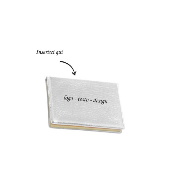 Astuccio Porta Post-It con Stampa Personalizzata - cm 10,5x8,2x1,5