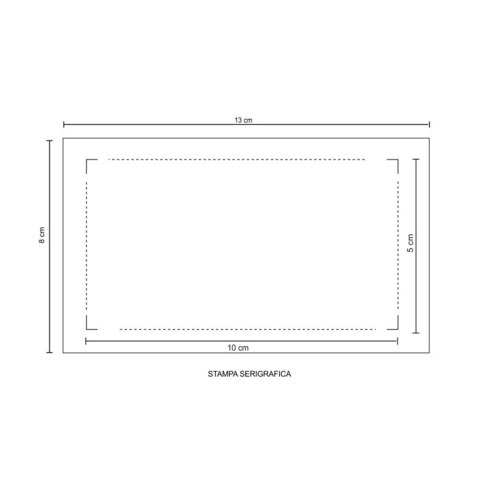 Astuccio Porta Post-It con Stampa Personalizzata - cm 13x8,2x1,5