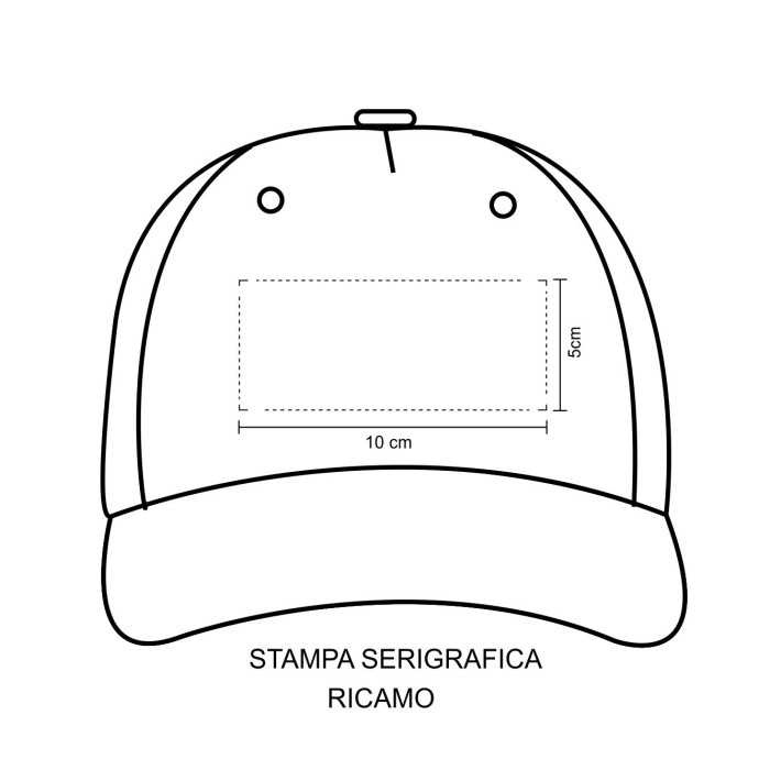 Cappello da golf con Stampa Personalizzata