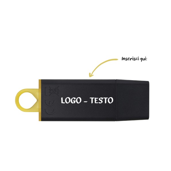 Chiavetta USB Kingston Personalizzata da 128 GB Ideale per PON