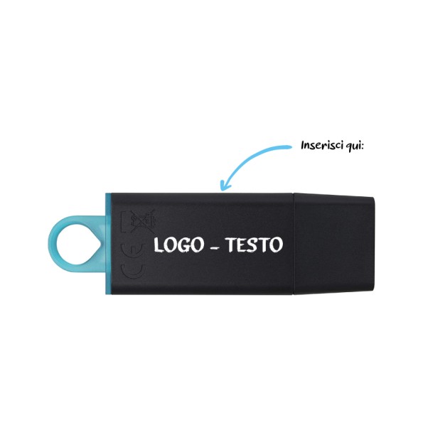 Chiavetta USB Kingston Personalizzata da 64 GB Ideale per PON