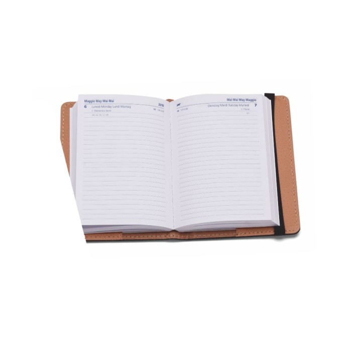 Agenda giornaliera con Stampa Personalizzata cm 9x13