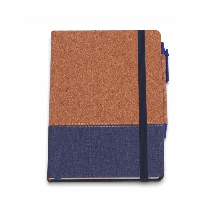 Block Notes In Sughero cm. 15x21x1,6 con Stampa Personalizzata