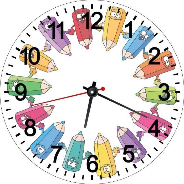 Orologio da Parete con Stampa Personalizzata diametro 30cm Rotondo - Forex 5mm