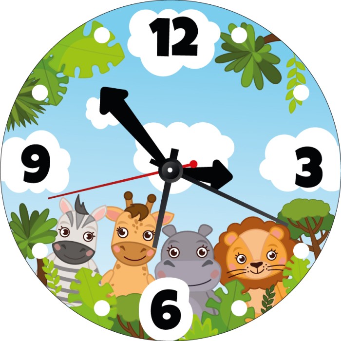 Orologio da Parete con Stampa Personalizzata diametro 30cm Rotondo - Forex 5mm