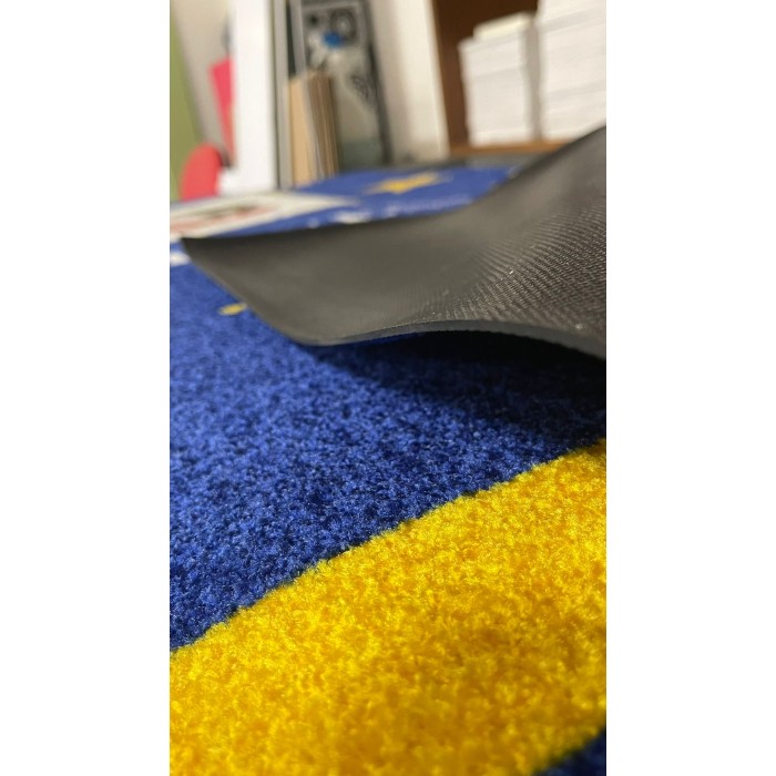 Tappeto Zerbino Asciugapassi Personalizzato con Bordo Antinciampo 75x85Cm
