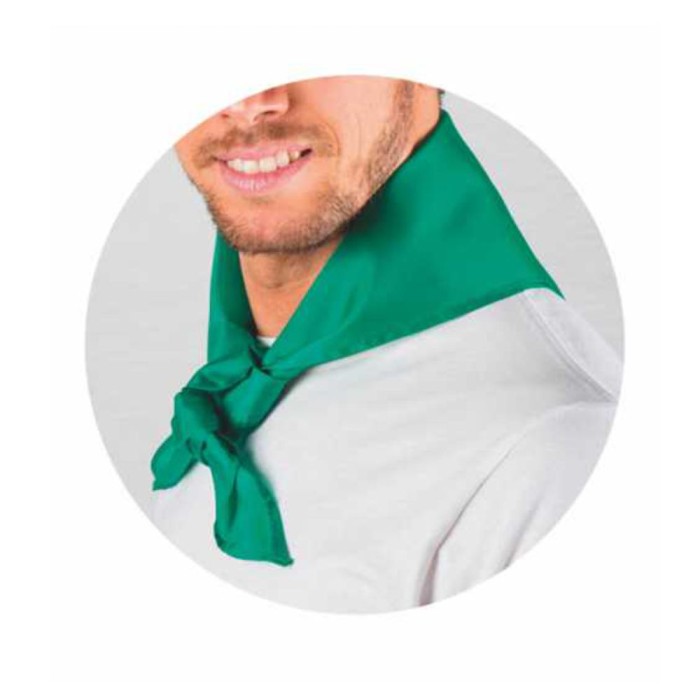 Bandana rettangolare in poliestere con stampa personalizzata