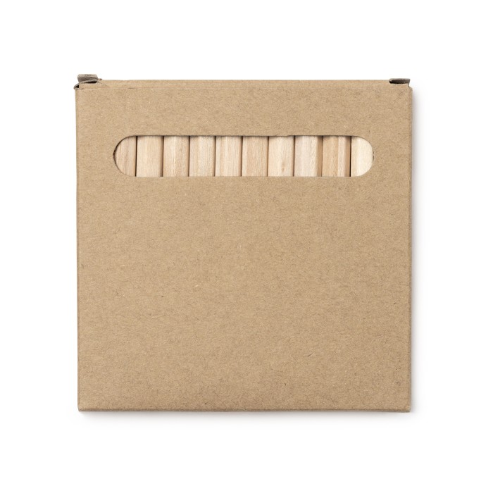 Set Pastelli 12 pz con stampa personalizzata