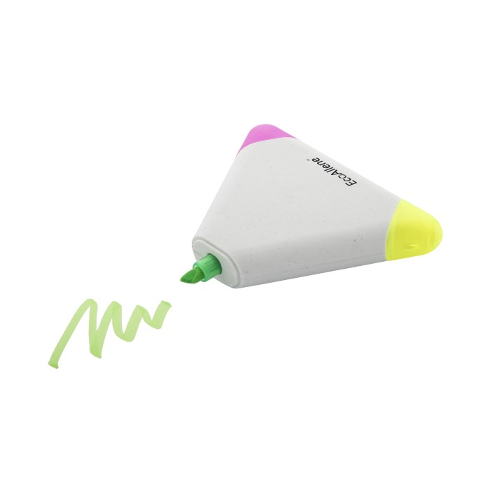 Evidenziatore a forma di triangolo 3 colori Personalizzato