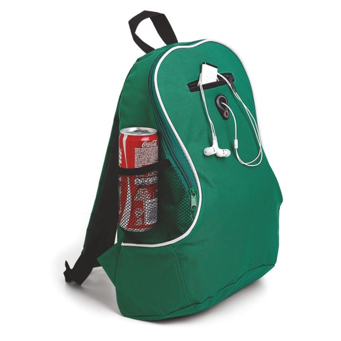 Zaino in poliestere 600D  cm. 29x40x17 Personalizzato