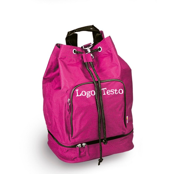 Zaino Palestra  in Poliestere 600D cm 36x53x25 Personalizzato