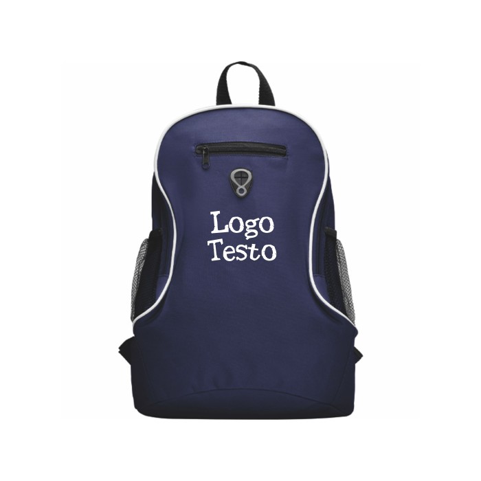 Zaino in poliestere 600D  cm. 29x40x17 Personalizzato