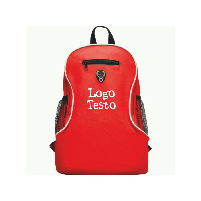 Zaino in poliestere 600D  cm. 29x40x17 Personalizzato