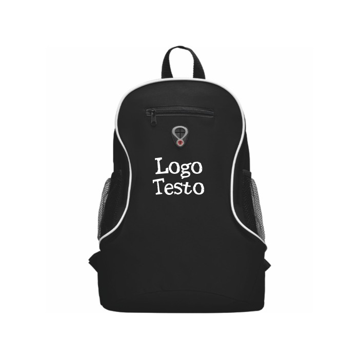 Zaino in poliestere 600D  cm. 29x40x17 Personalizzato