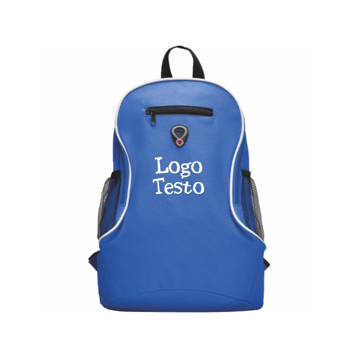 Zaino in poliestere 600D  cm. 29x40x17 Personalizzato