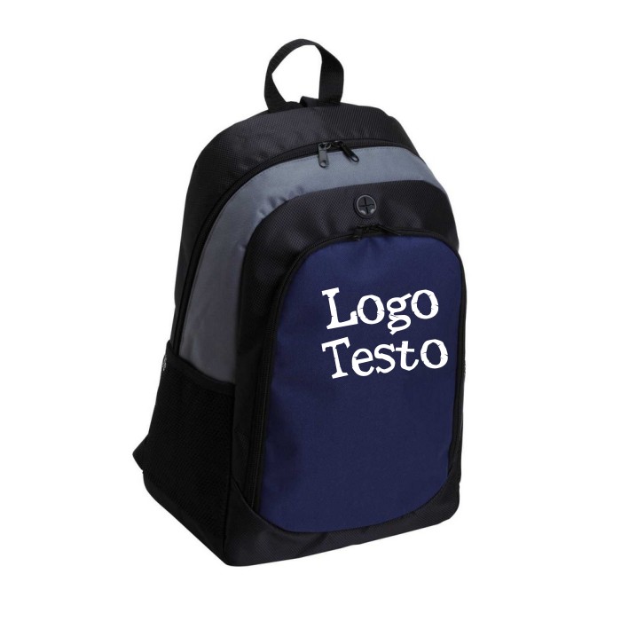 Zaino in Poliestere 600D e Jacquard  cm 30,5 x 15,5 x 43,5 Personalizzato
