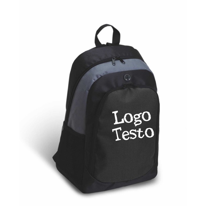 Zaino in Poliestere 600D e Jacquard  cm 30,5 x 15,5 x 43,5 Personalizzato