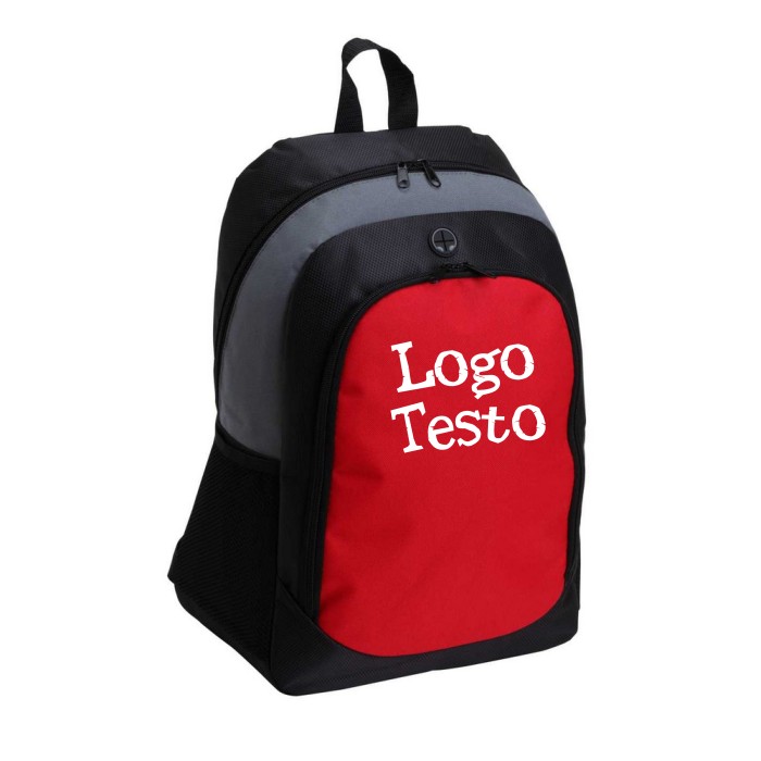 Zaino in Poliestere 600D e Jacquard  cm 30,5 x 15,5 x 43,5 Personalizzato