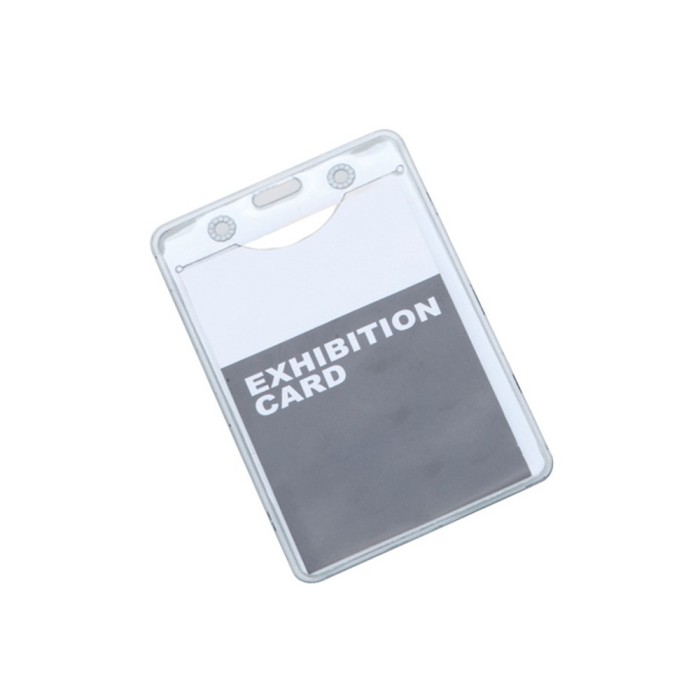Porta Badge 8,2x12,4 Cm con  Laccio Lanyard Da Collo In Poliestere Personalizzato