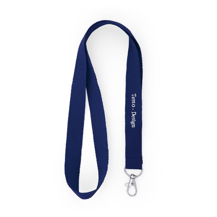 Porta Badge 13,7x11,5 Cm con  Lanyard In Poliestere Personalizzato