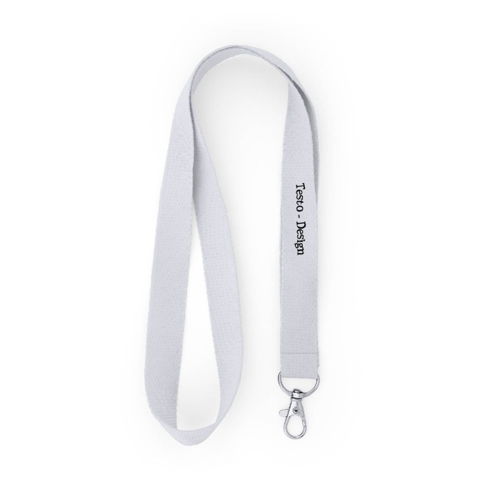 Porta Badge 13,7x11,5 Cm con  Lanyard In Poliestere Personalizzato