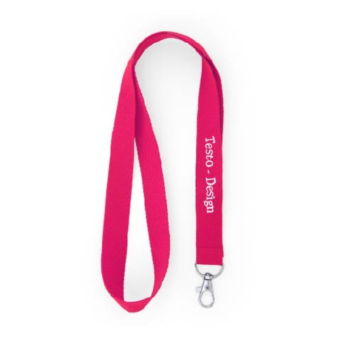 Porta Badge 11,7x18 Cm con  Laccio Lanyard Da Collo In Poliestere Personalizzato