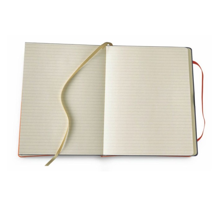 Blok Notes 112 fogli cm 14x20,5 con elastico con Stampa Personalizzata