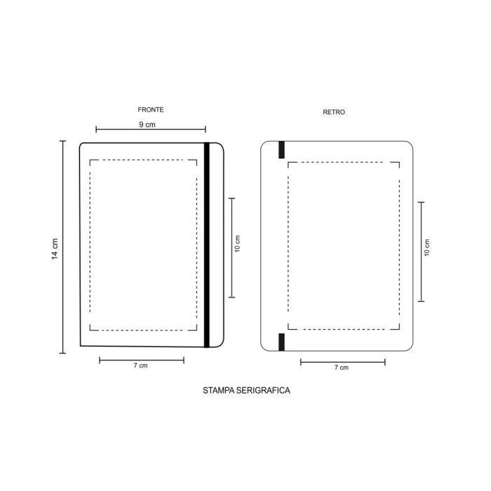 Block Notes in Sughero A6 con Stampa Personalizzata