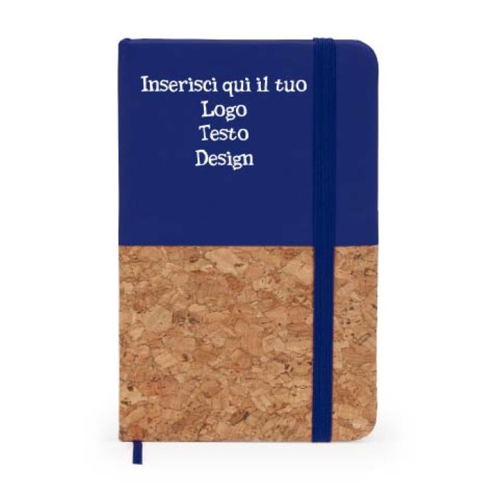 Blocco Note Formato A6 Con Copertina Rigida In Cartone Riciclato Personalizzato