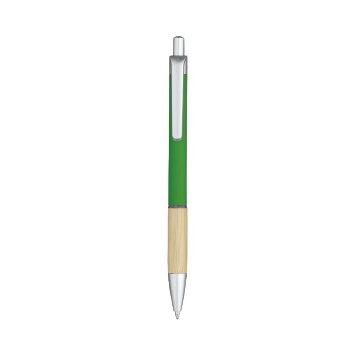 Penna Sfera Eco In legno e Rubber  con Stampa Personalizzata