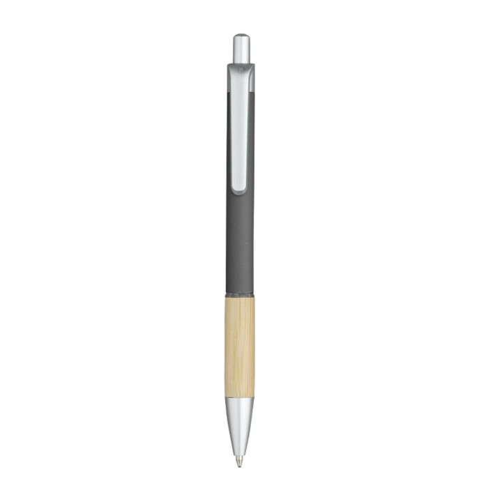 Penna Sfera Eco In legno e Rubber  con Stampa Personalizzata