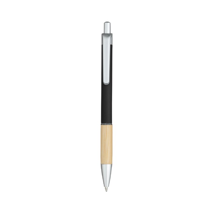 Penna Sfera Eco In legno e Rubber  con Stampa Personalizzata