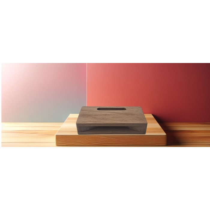 Supporto per Smartphone personalizzato con Amplificatore naturale in Legno