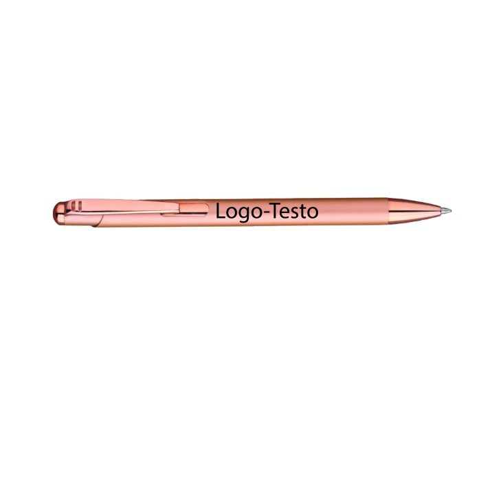 Penna Sfera Neria in Alluminio con clip Personalizzata