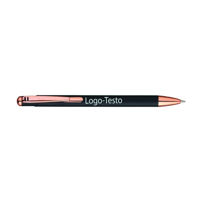 Penna Sfera Neria in Alluminio con clip Personalizzata