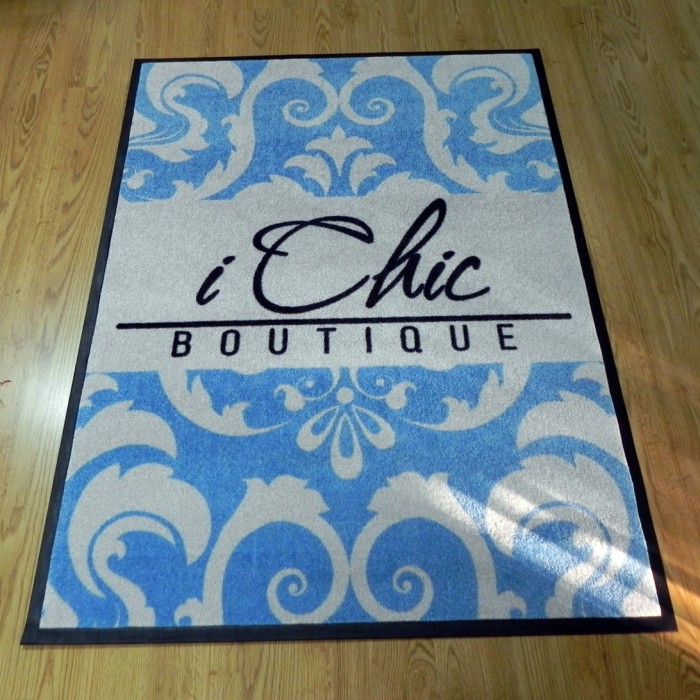 Tappeto Zerbino Asciugapassi Personalizzata con Bordo Antinciampo 150x400Cm