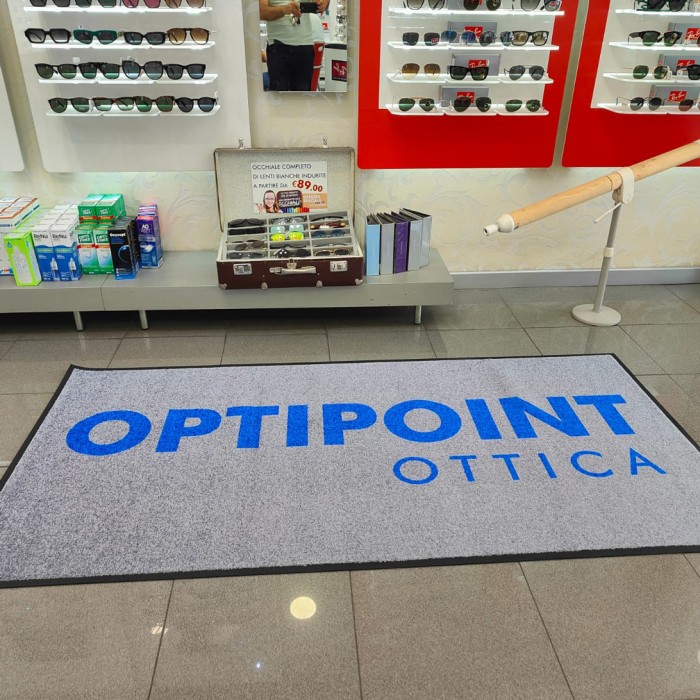 Tappeto Zerbino Asciugapassi Personalizzato con Bordo Antinciampo 200x250Cm