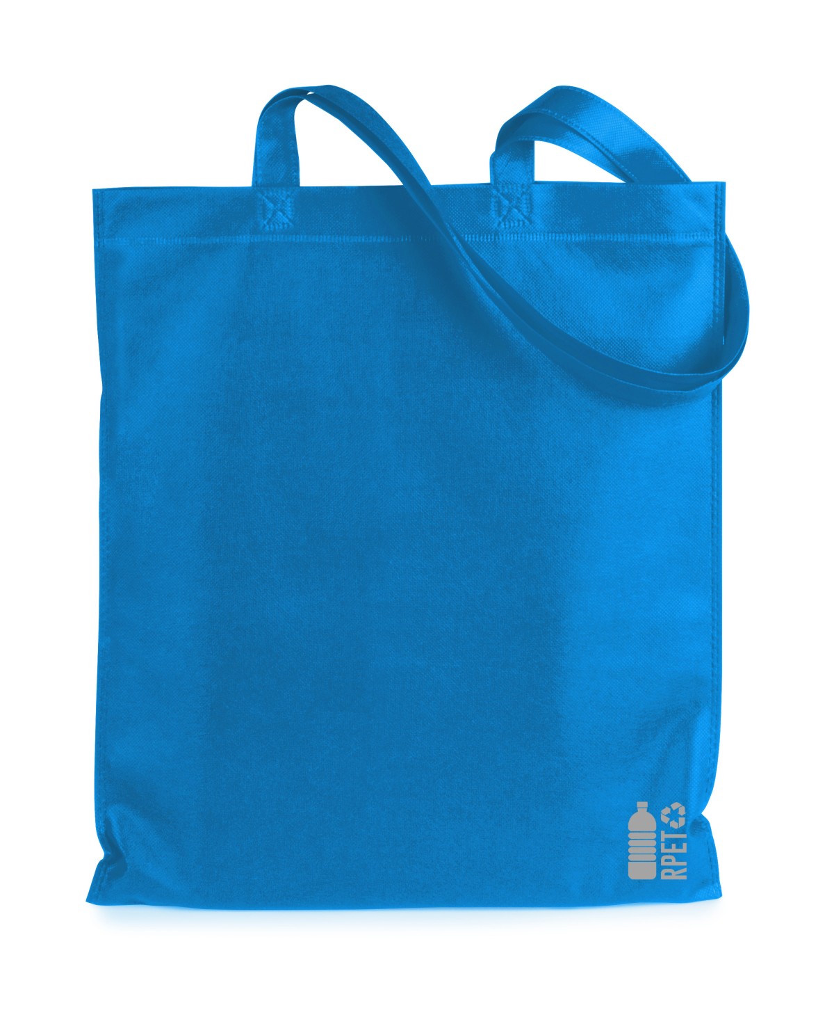 Shopper Rezzin in RPET 70 g/m²  con etichetta RPET Personalizzata