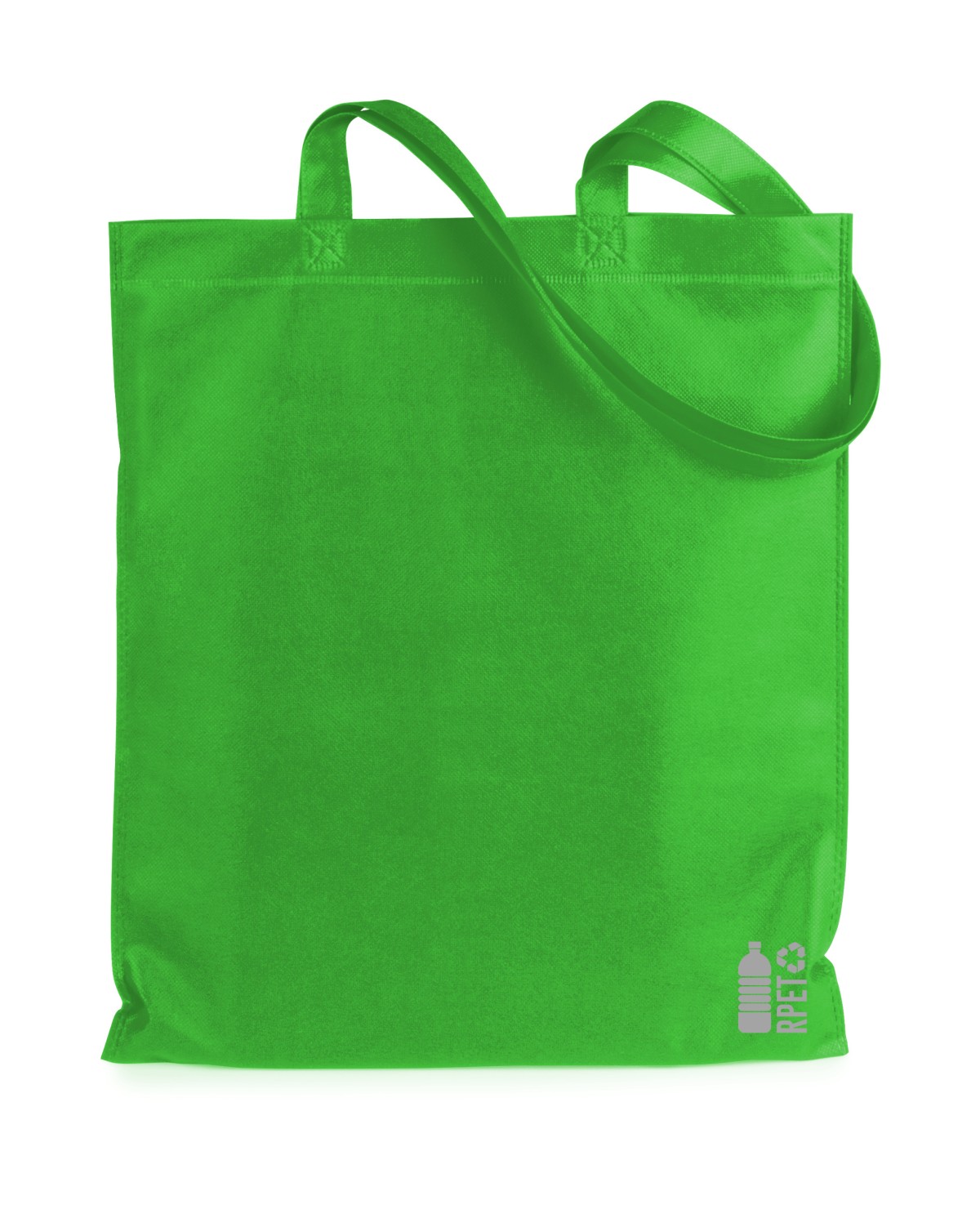 Shopper Rezzin in RPET 70 g/m²  con etichetta RPET Personalizzata