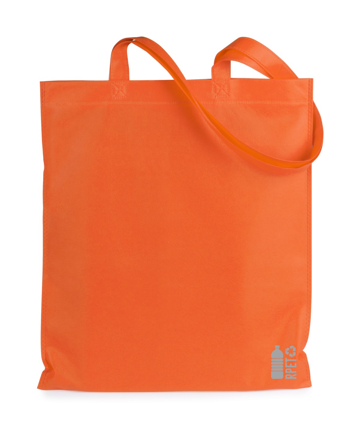 Shopper Rezzin in RPET 70 g/m²  con etichetta RPET Personalizzata