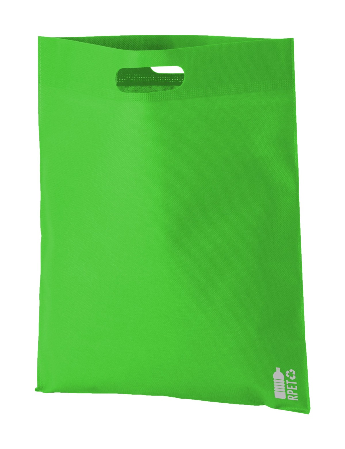 Shopper Rester in TNT RPET 70 g/m²  con Manici Fustellati Personalizzata
