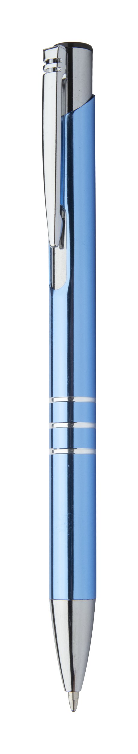 Penna a Sfera Channel in Alluminio SHINE Personalizzata. Disponibile con Refill nero (Channel black AP809610) e in Versione Ecologica (Rechannel Shine AP808169)