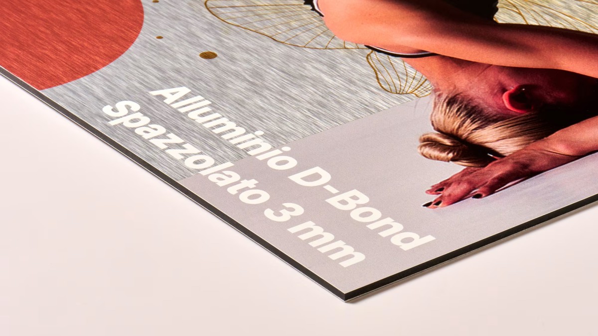 Targa Tabella Insegna su Alluminio DIBOND 3 mm (Varie Misure)