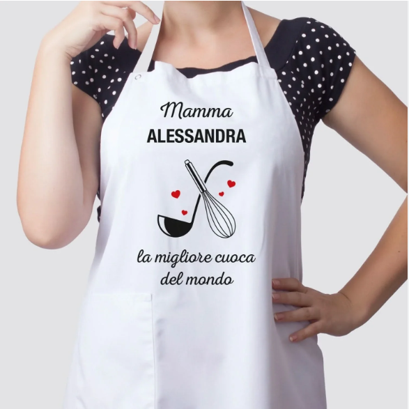Grembiule da Cucina Lungo ROLY Unisex Personalizzato