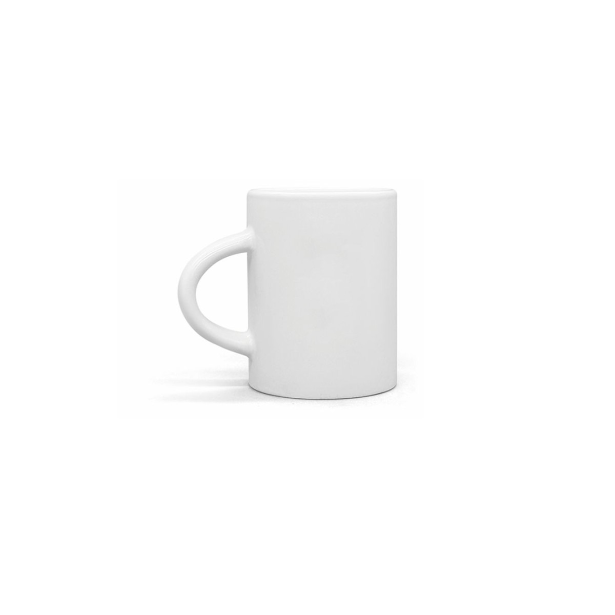 Tazzina da Caffè Ceramica Bianca con Piattino Personalizzata