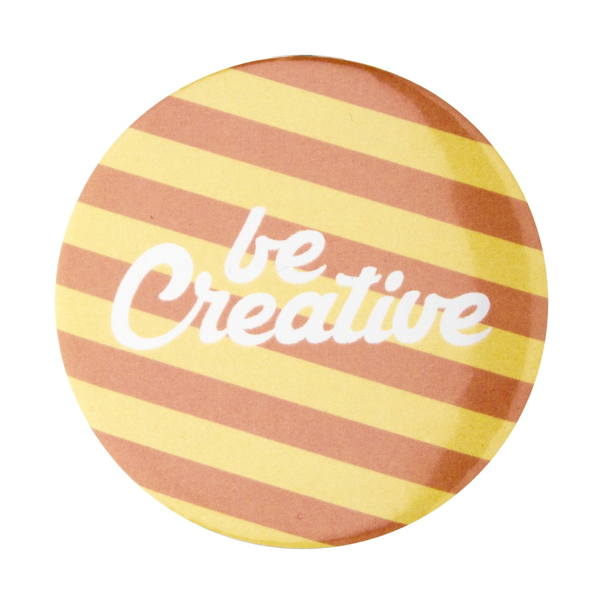 Spilla a Bottone Bianca PIN BADGE Personalizzata