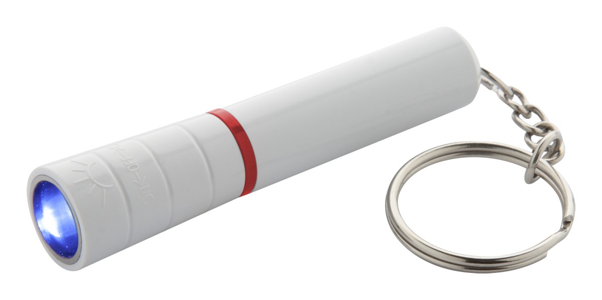 Torcia in Plastica WAIPEI 1 LED Anello in metallo Personalizzato